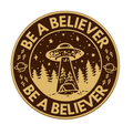 Alien Believer Short Sleeve T-Shirt