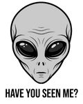 Alien Grey Short Sleeve T-Shirt