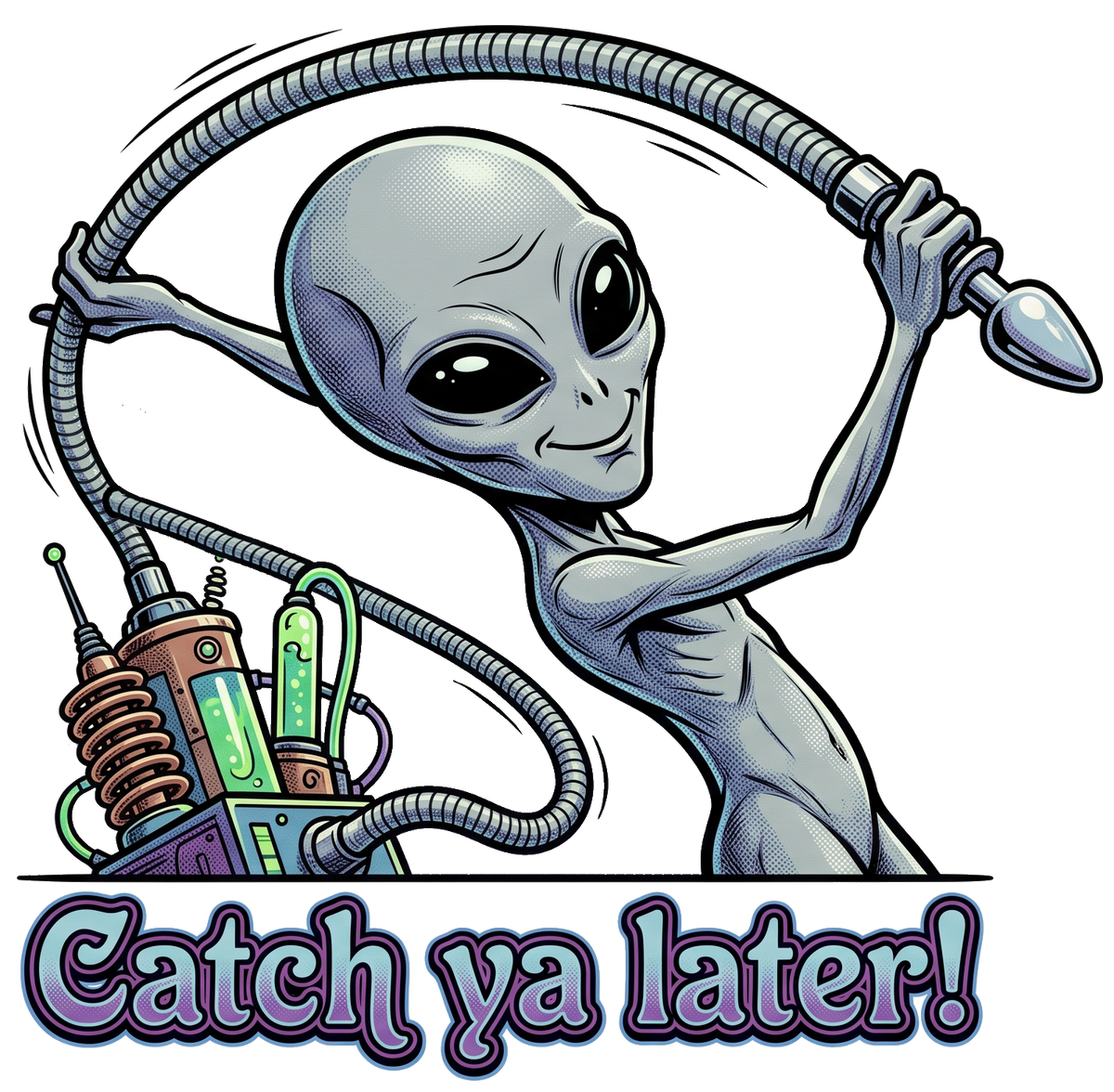Alien Probe Short Sleeve T-Shirt