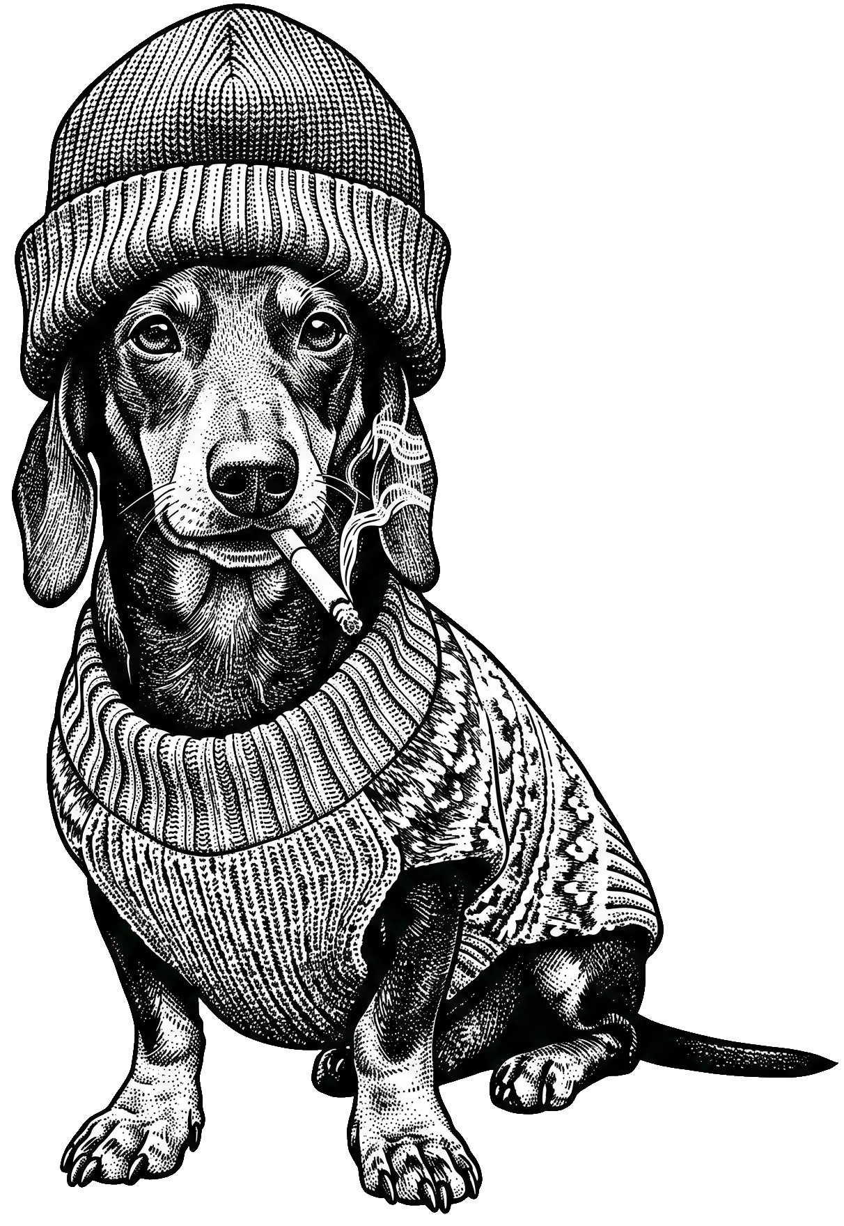 Dachshund Smig 2 Short Sleeve T-Shirt