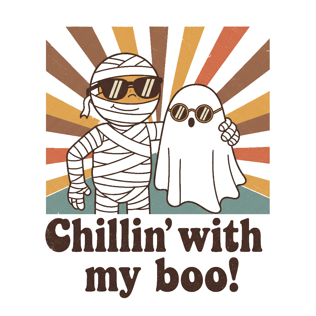 Halloween Chillin Short Sleeve T-Shirt