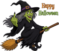 Halloween Witch Finger Short Sleeve T-Shirt