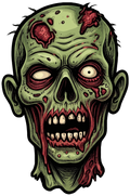 Halloween Zombie Short Sleeve T-Shirt