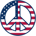 Peace USA Short Sleeve T-Shirt