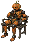 Pumpkin Bot Smig Short Sleeve T-Shirt