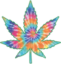 Tie Dye Weed Short Sleeve T-Shirt