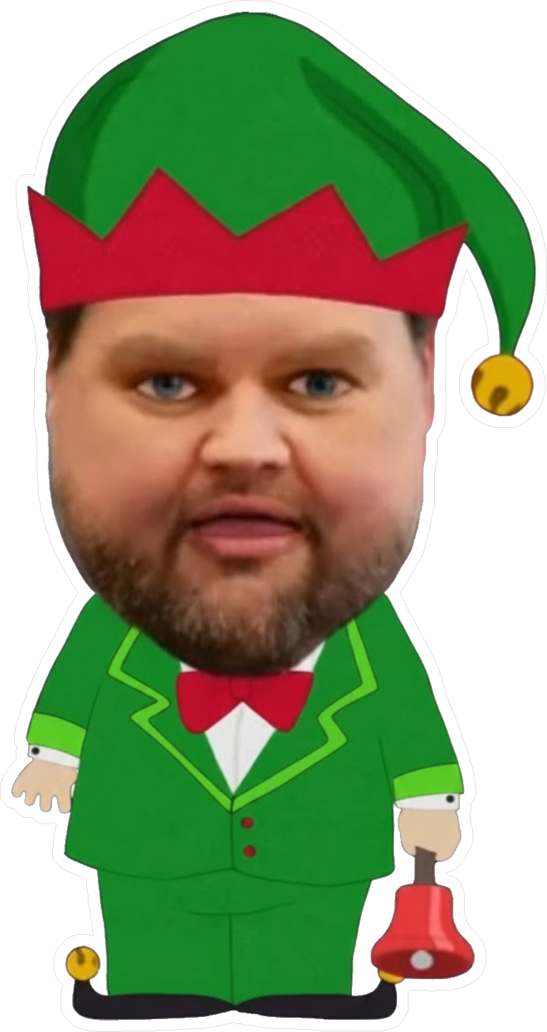 Vance Elf Stickers