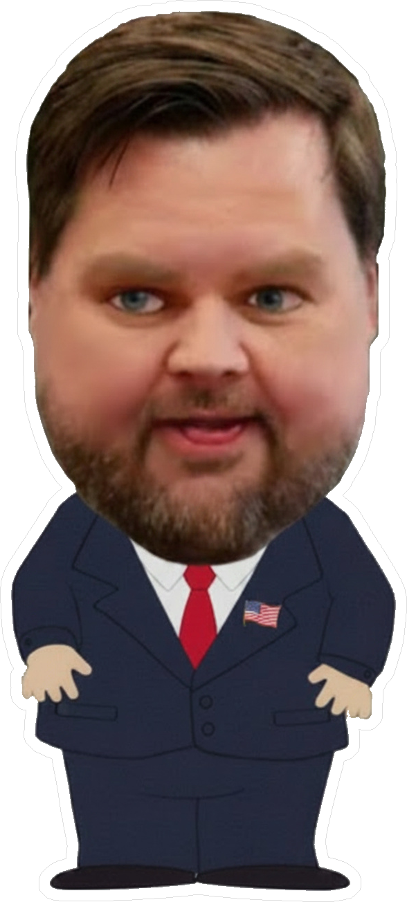 Vance VP Stickers